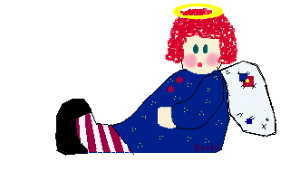 Raggedy Ann angel