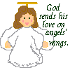 God sends his love...