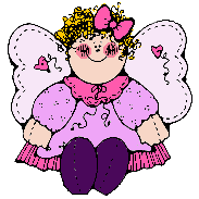 sitting angel